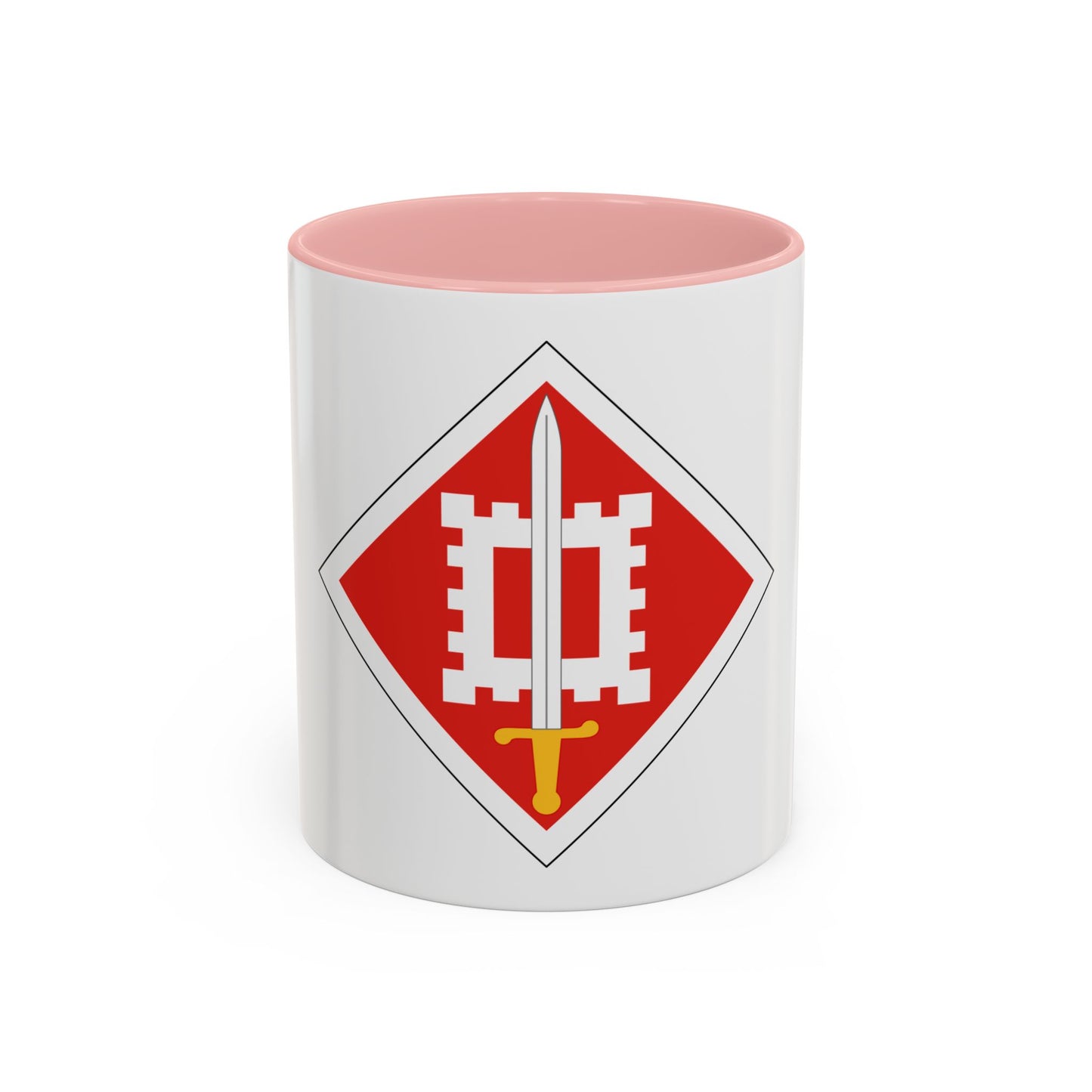 18th Engineer Brigade (U.S. Army) Accent Coffee Mug