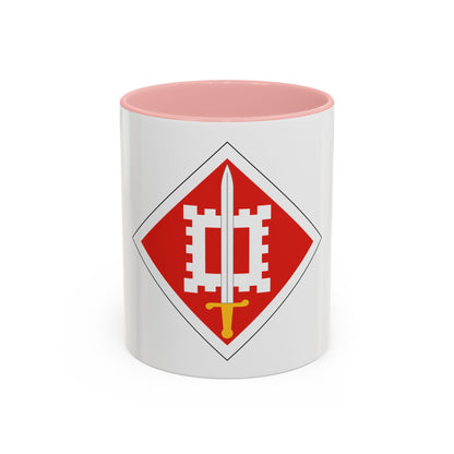 18th Engineer Brigade (U.S. Army) Accent Coffee Mug