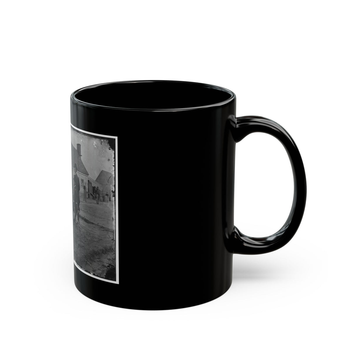 Fort Harrison, Va. Group Of Surgeons Of The Army Of The James (U.S. Civil War) Black Coffee Mug