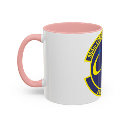 354th Logistics Support Squadron (U.S. Air Force) Accent Coffee Mug