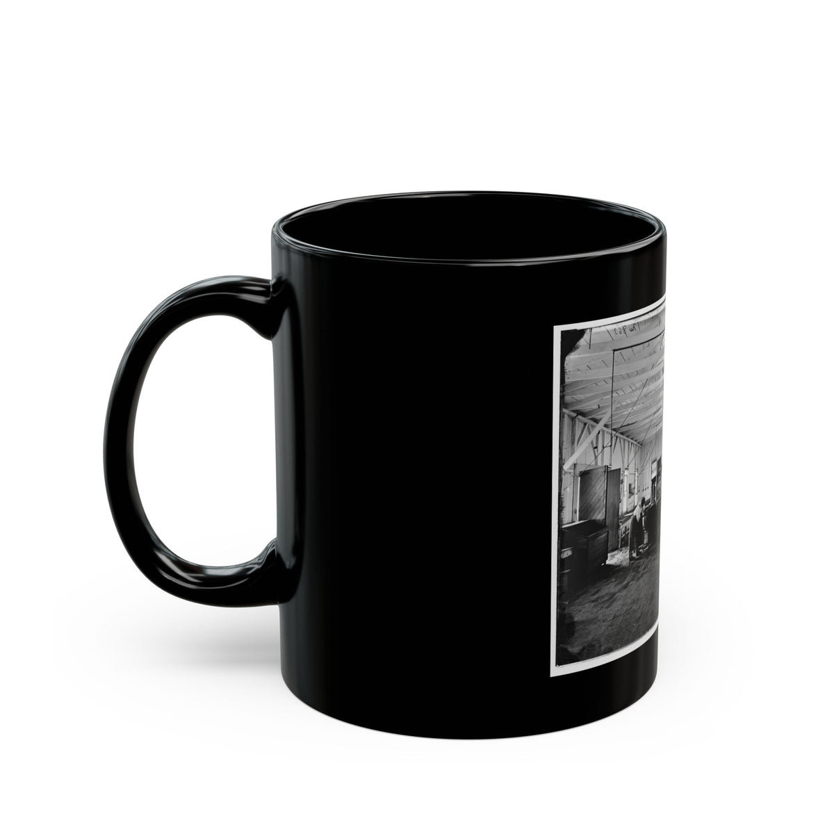 Alexandria, Va.  Cooks In The Kitchen Of Soldiers' Rest (U.S. Civil War) Black Coffee Mug