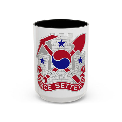 2 Engineer Group (U.S. Army) Accent Coffee Mug