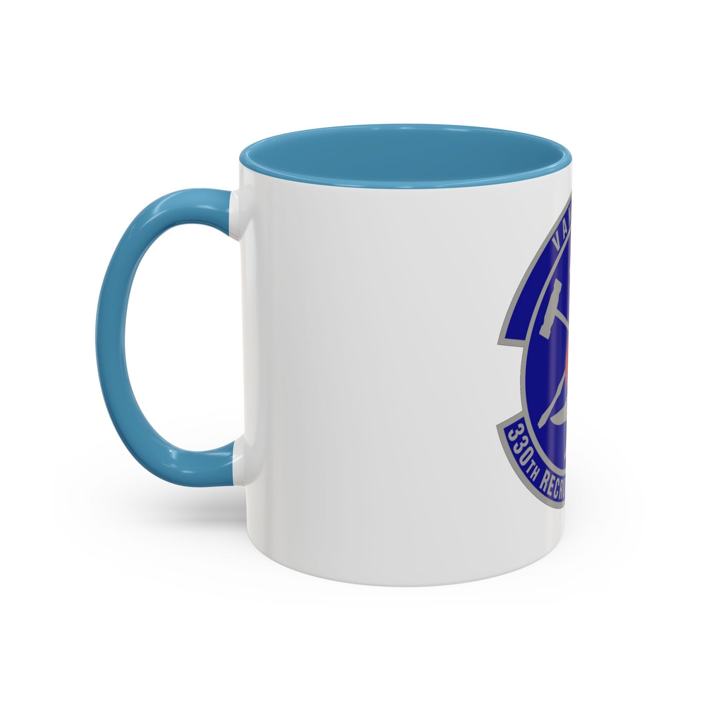 330 Recruiting Squadron AETC (U.S. Air Force) Accent Coffee Mug