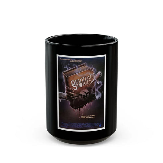 DEADTIME STORIES 1986 Movie Poster - Black Coffee Mug-15oz-Go Mug Yourself