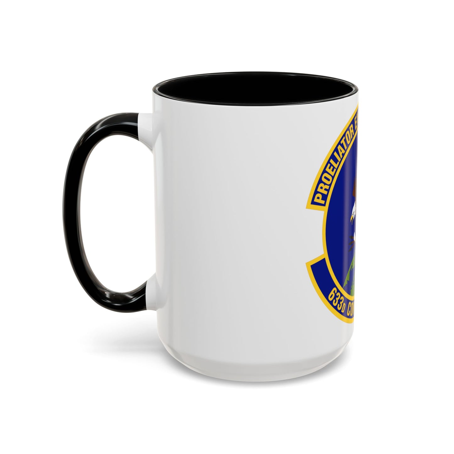 633d Contracting Squadron (U.S. Air Force) Accent Coffee Mug