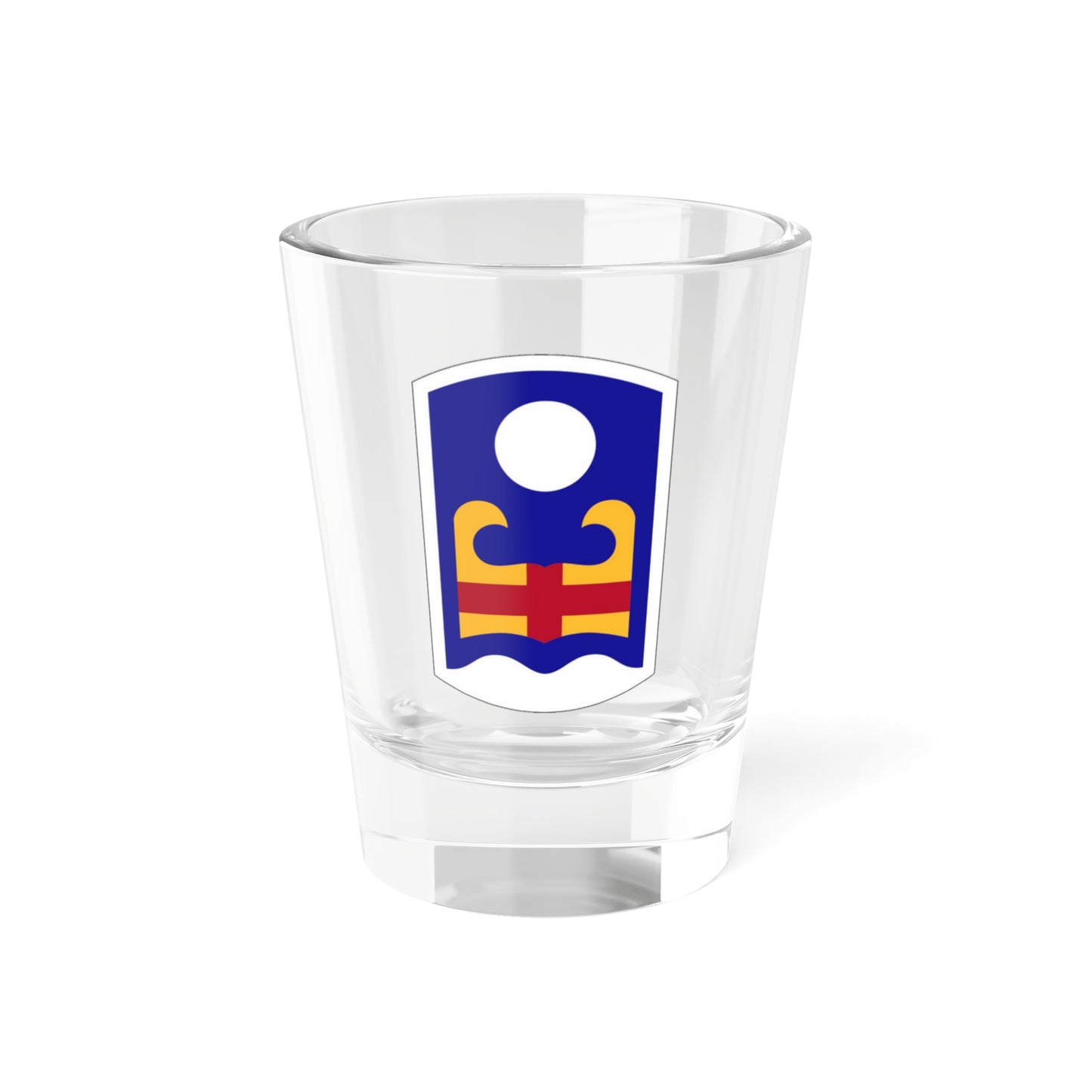 Verre à liqueur de la 92e brigade de police militaire (armée américaine) 1,5 oz