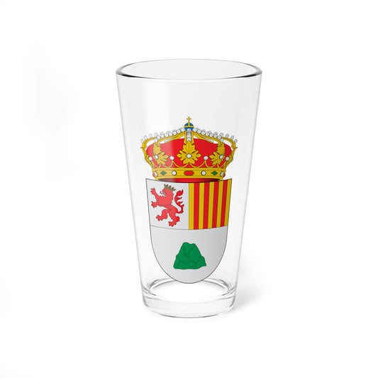 Escudo de Algámitas (Spain) (Coat of Arms) Pint Glass 16oz