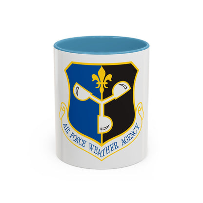 Air Force Weather Agency (U.S. Air Force) Accent Coffee Mug
