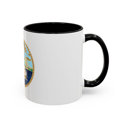 USCG Sector Jacksonville Bridge (U.S. Coast Guard) Accent Coffee Mug