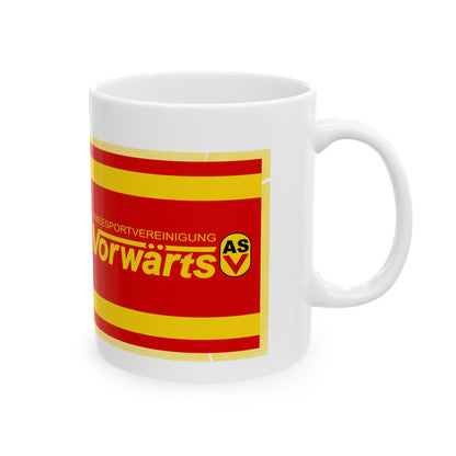 ASV ASG Pirna Fahne 1980er (Germany) White Coffee Mug