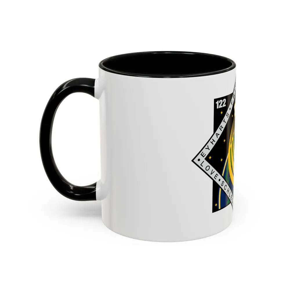 STS 122 (NASA) Accent Coffee Mug-Go Mug Yourself