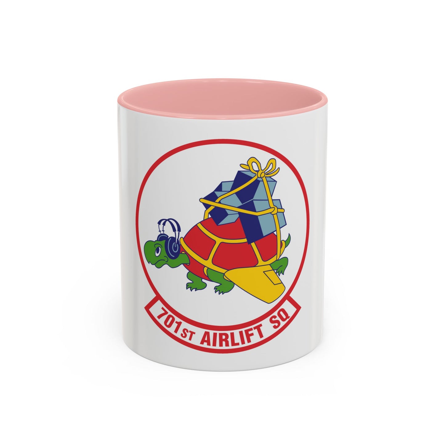 701st Airlift Squadron (U.S. Air Force) Accent Coffee Mug