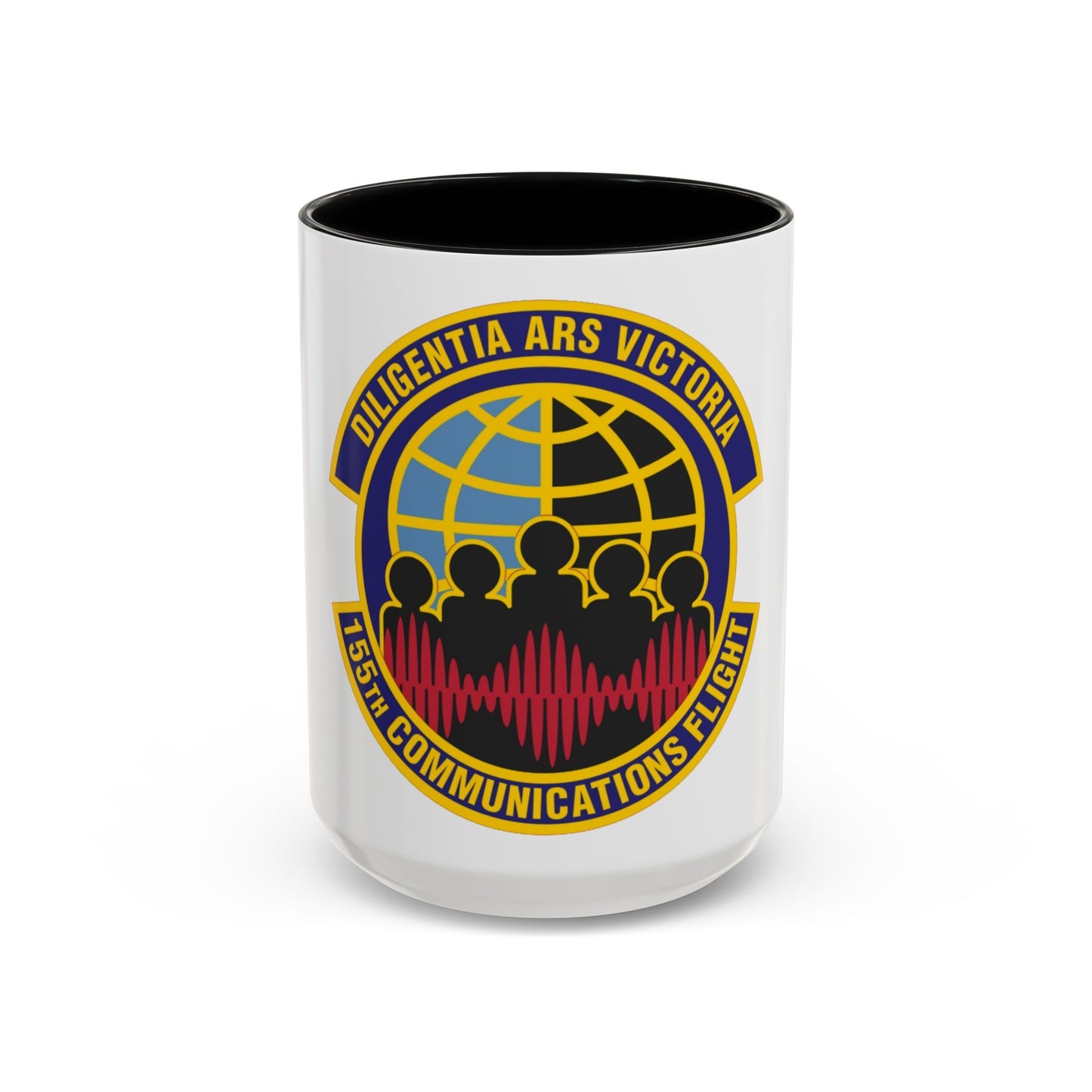 155th Communications Flight (U.S. Air Force) Accent Coffee Mug