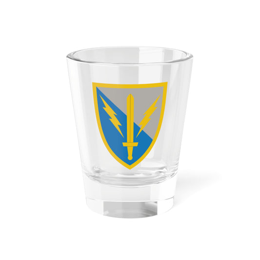 Verre à liqueur de la 201e Brigade expéditionnaire de renseignement militaire (armée américaine) 1,5 oz