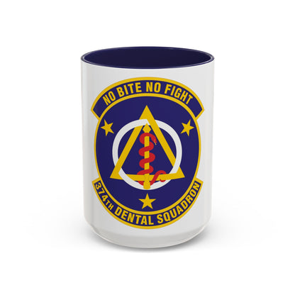 374th Dental Squadron (U.S. Air Force) Accent Coffee Mug