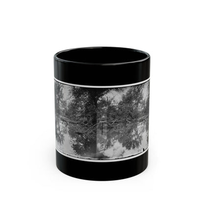 Bull Run, Va. View Of Bull Run (U.S. Civil War) Black Coffee Mug