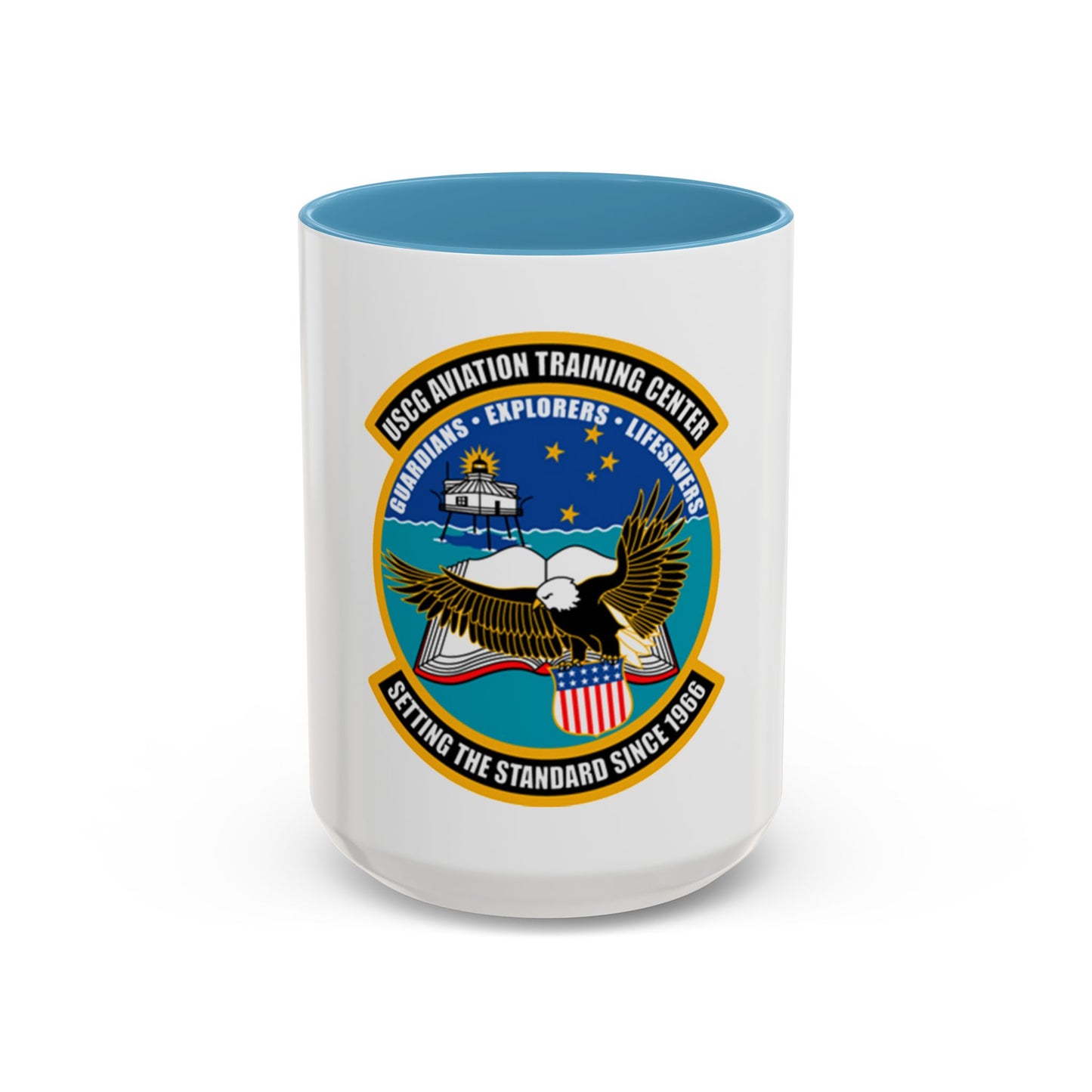ATC Mobile AL   Aviation Training Center (U.S. Coast Guard) Accent Coffee Mug