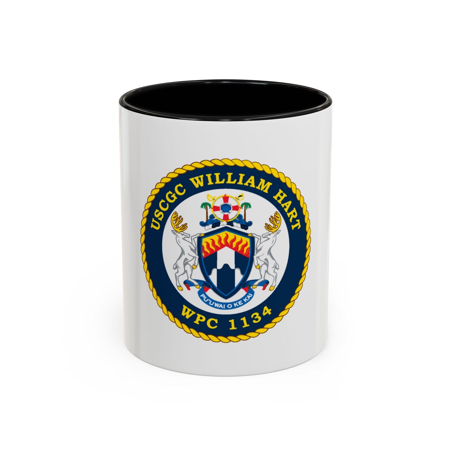 USCG C William Hart WPC 1134 (U.S. Coast Guard) Accent Coffee Mug