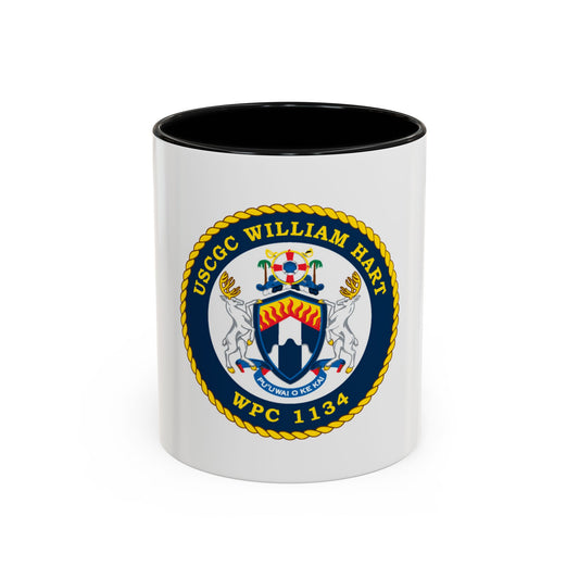 USCG C William Hart WPC 1134 (U.S. Coast Guard) Accent Coffee Mug
