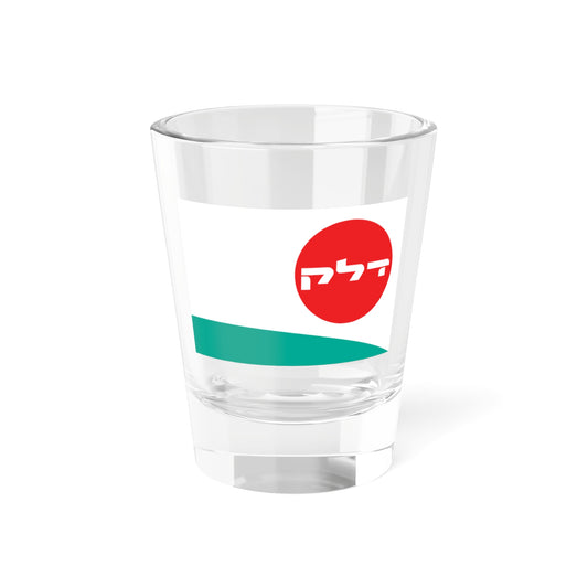 Flad of Delek 2000 (Israel) Shot Glass 1.5oz