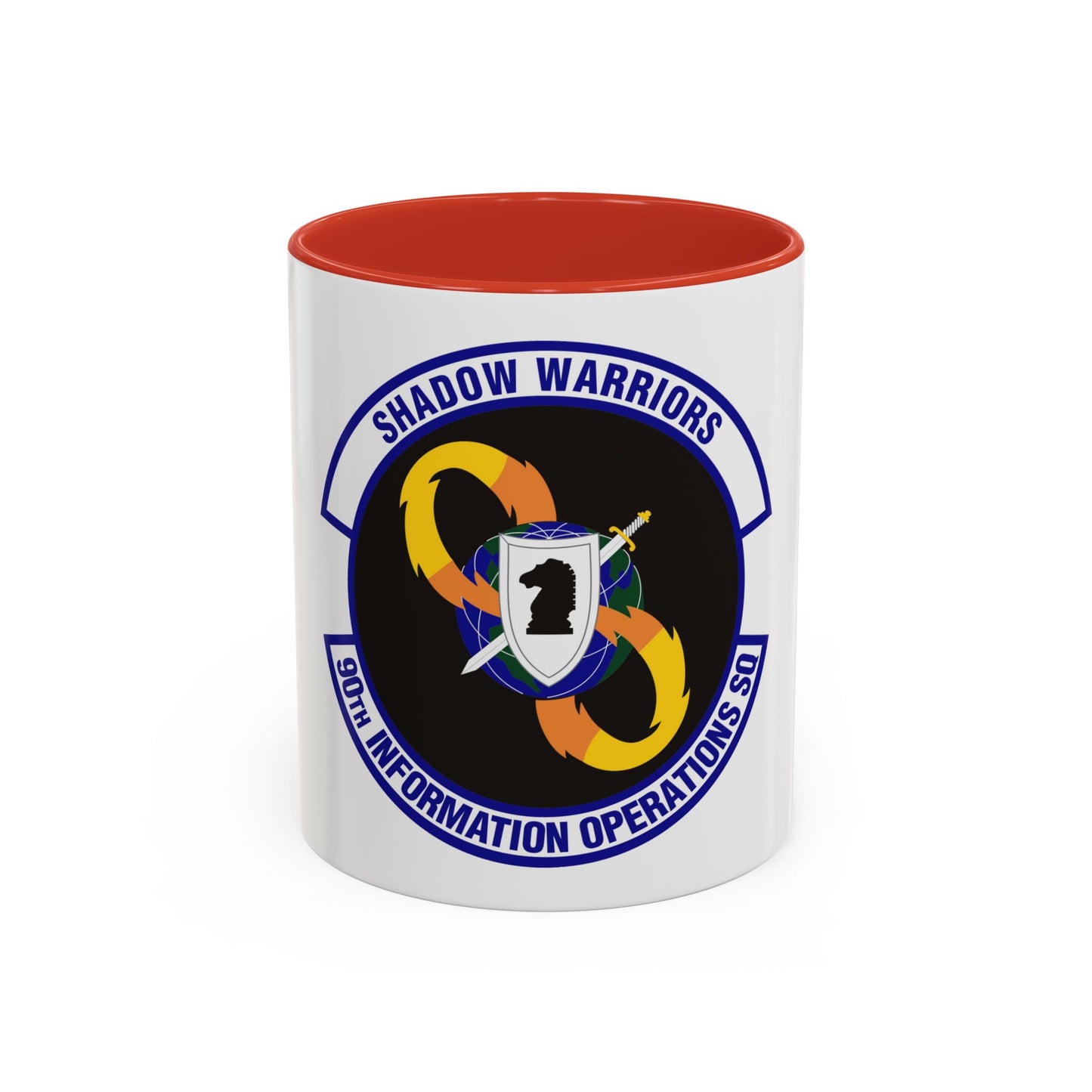 90th Information Operations Squadron (U.S. Air Force) Accent Coffee Mug