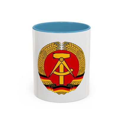Coat of arms of East Germany - Accent Coffee Mug
