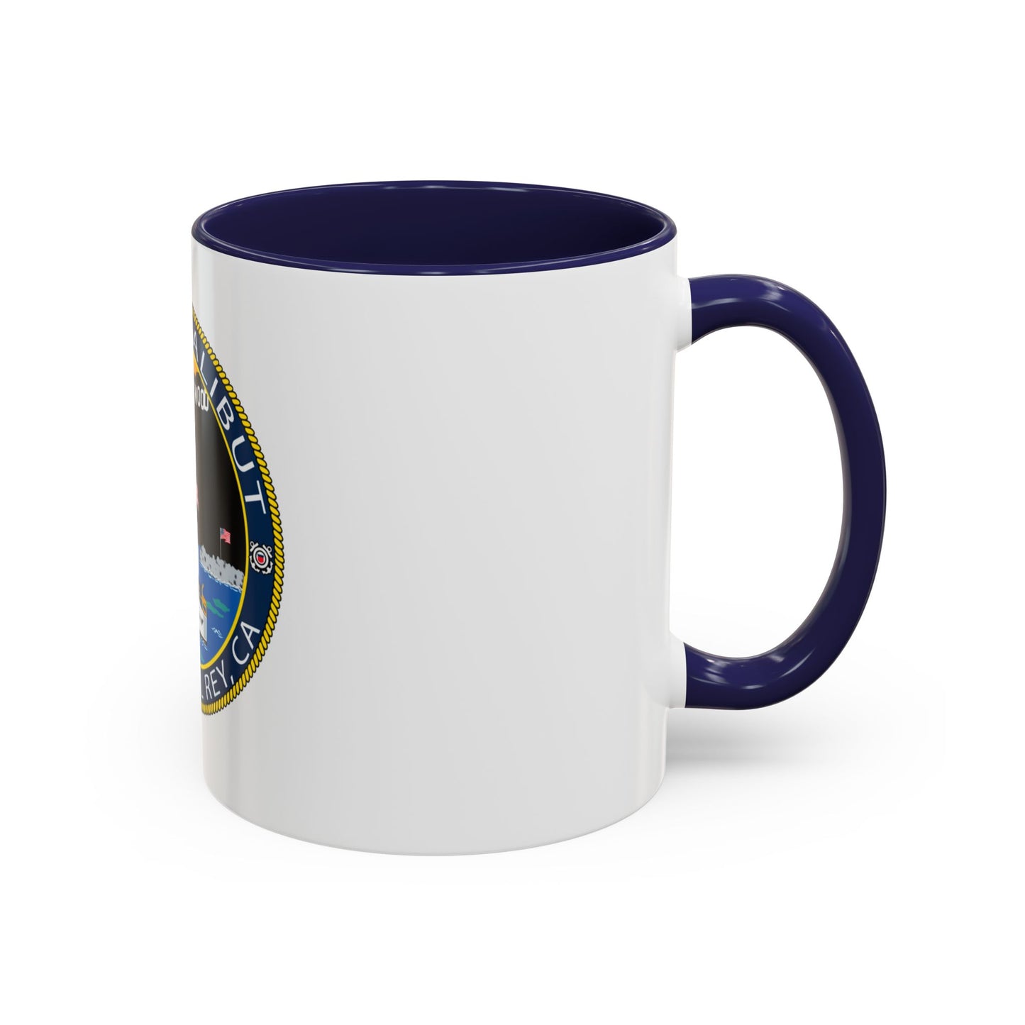 USCG Halibut Marina Del Ray CA (U.S. Coast Guard) Accent Coffee Mug