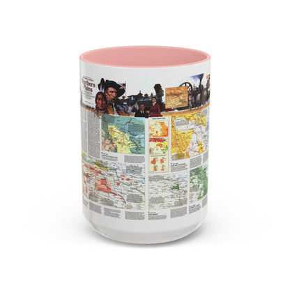USA - Northern Plains 2 (1986) (Map) Accent Coffee Mug