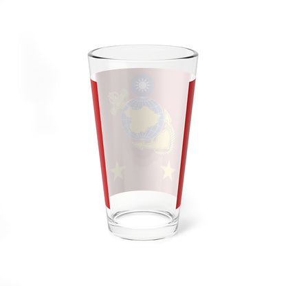 ROCMC Lieutenant Generals Flag (China) Pint Glass 16oz