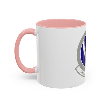 355 Fighter Squadron PACAF (U.S. Air Force) Accent Coffee Mug