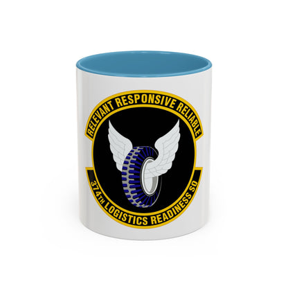 374 Logistics Readiness Squadron PACAF (U.S. Air Force) Accent Coffee Mug