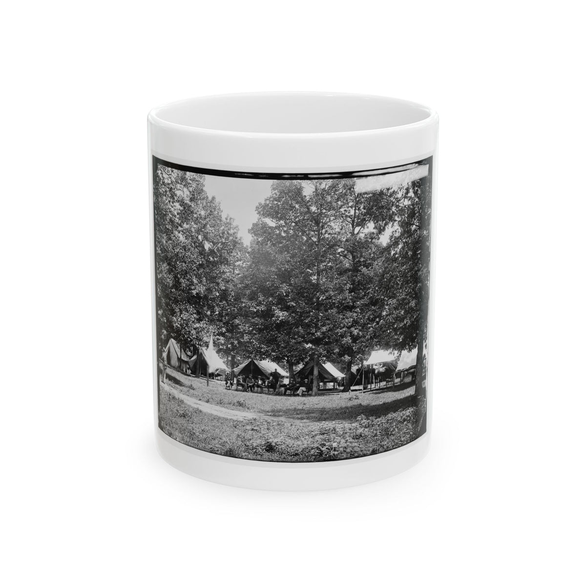 Washington, District Of Columbia (Vicinity). Gen. William F. Bartlett's Headquarters (U.S. Civil War) White Coffee Mug