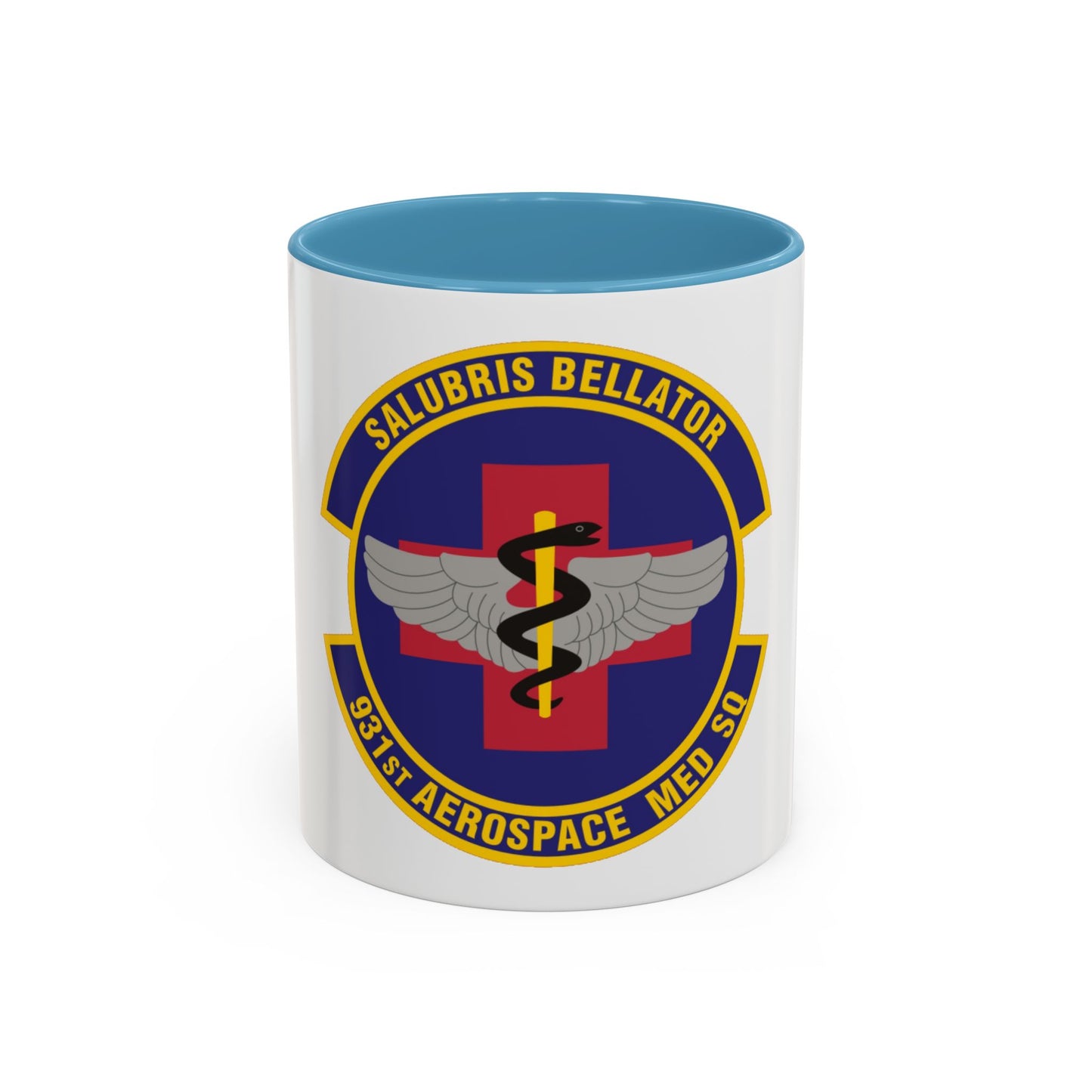 931 Aerospace Medicine Squadron AFRC (U.S. Air Force) Accent Coffee Mug