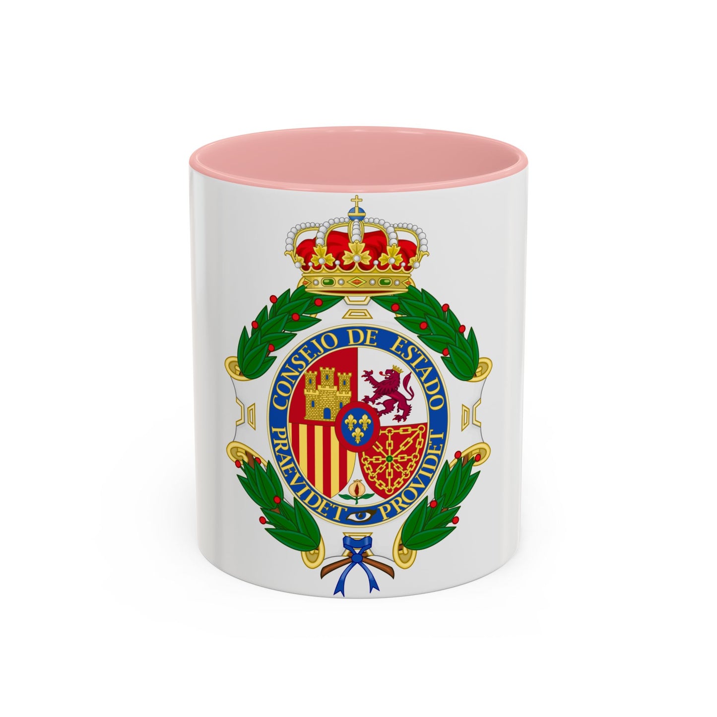 Coat of Arms of the Spanish Council of State - Accent Coffee Mug
