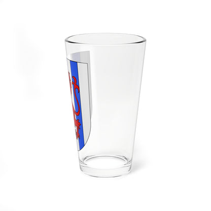 Ueberstorf-coat of arms (Switzerland) (Coat of Arms) Pint Glass 16oz