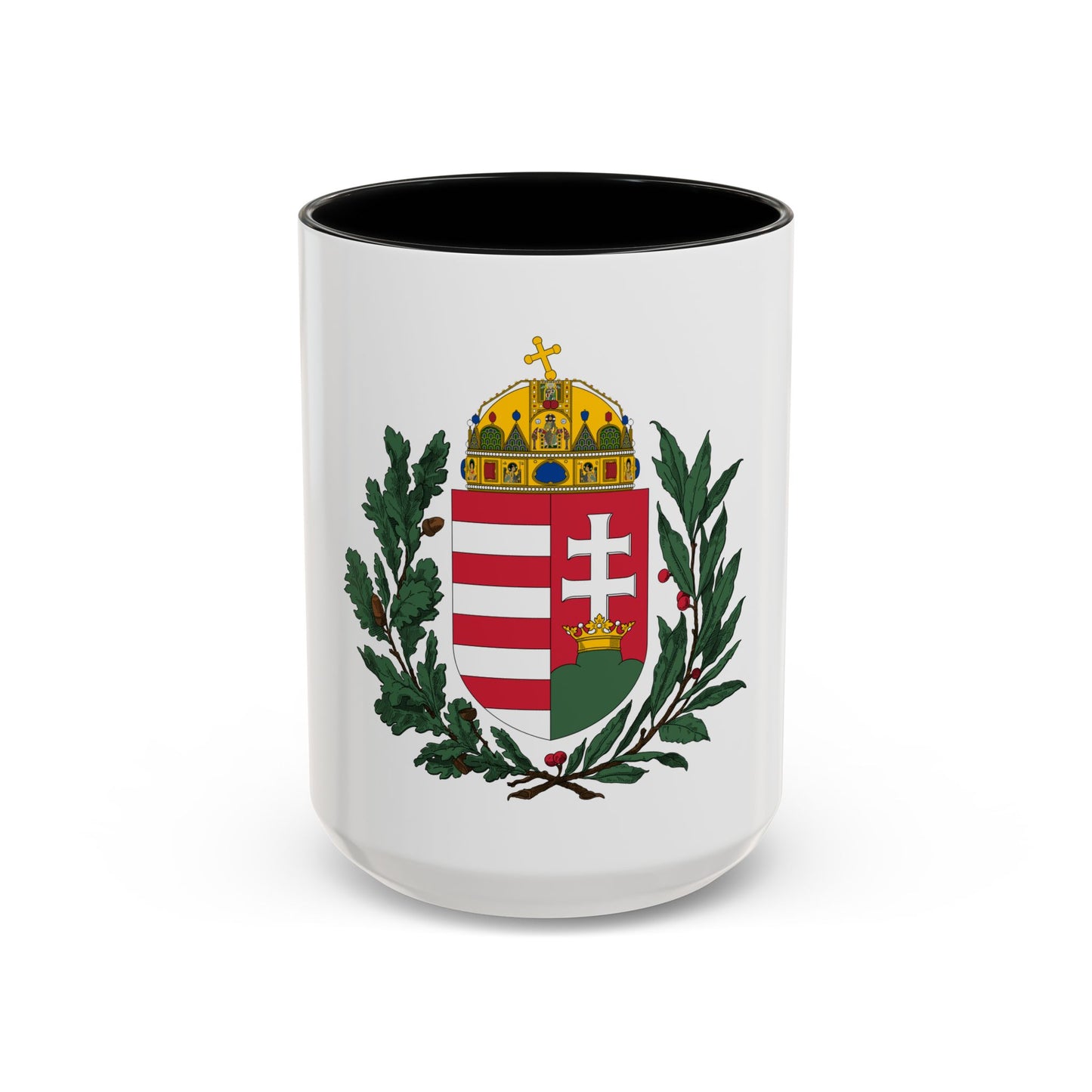 Coat of arms of Hungary (1896-1915) 2 - Accent Coffee Mug