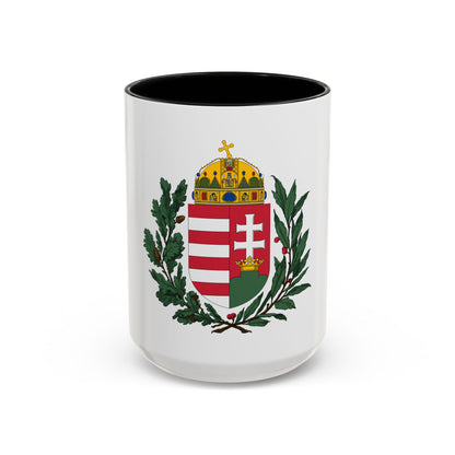 Coat of arms of Hungary (1896-1915) 2 - Accent Coffee Mug