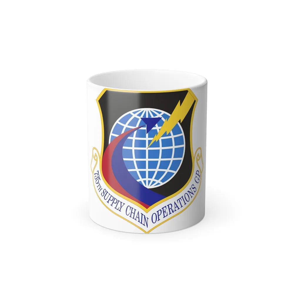 735th Supply Chain Operations Group (U.S. Air Force) Color Changing Coffee Mug-11oz-Go Mug Yourself