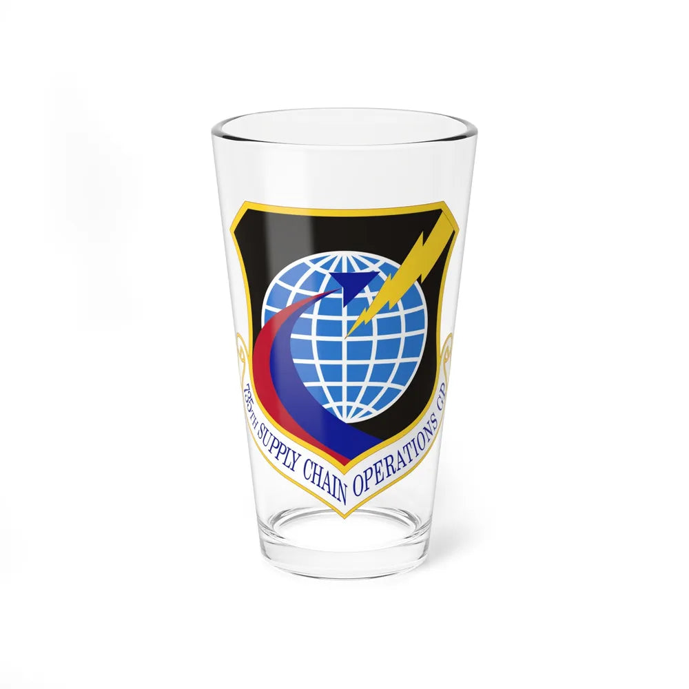 735th Supply Chain Operations Group (U.S. Air Force) Pint Glass 16oz-16oz-Go Mug Yourself