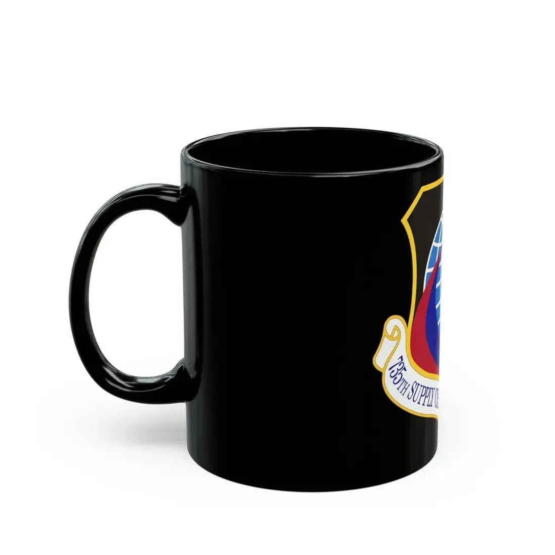 735th Supply Chain Operations Group (U.S. Air Force) Black Coffee Mug - Go Mug Yourself