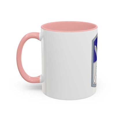 218 Maneuver Enhancement Brigade 3 (U.S. Army) Accent Coffee Mug