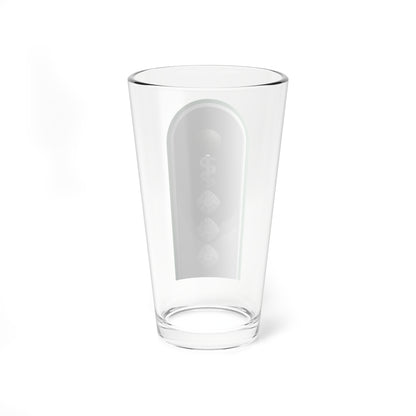 HD H 43b Stabsarzt Jg HM L (Germany) (Military Rank) Pint Glass 16oz