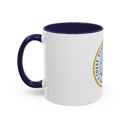 US Coast Guard Cutter Gallatin WHEC 721 (U.S. Coast Guard) Accent Coffee Mug