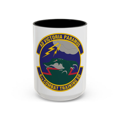 6 Combat Training Squadron ACC (U.S. Air Force) Accent Coffee Mug
