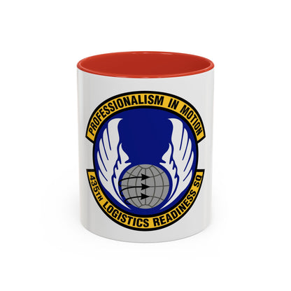 435th Logistics Readiness Squadron (U.S. Air Force) Accent Coffee Mug