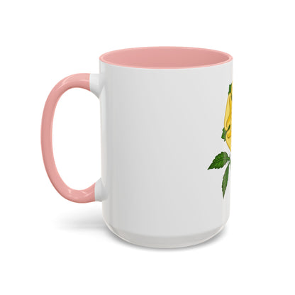 Golden Rose Badge - Accent Coffee Mug