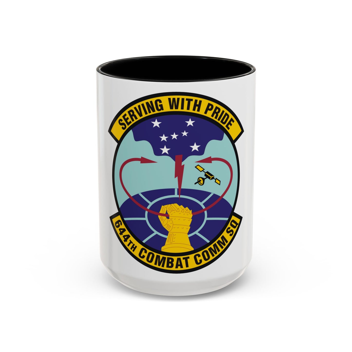 644th Combat Communications Squadron (U.S. Air Force) Accent Coffee Mug