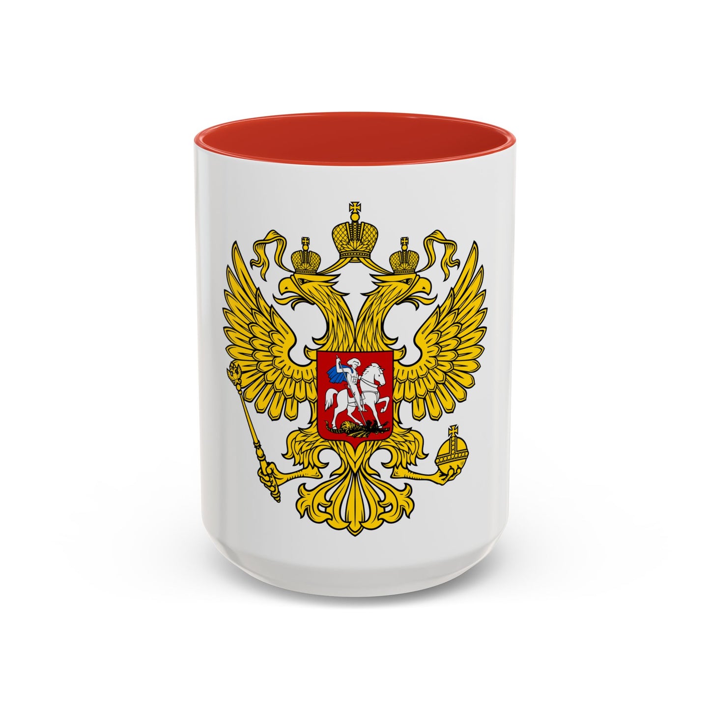 Coat of Arms of the Russian Federation 2 - Accent Coffee Mug
