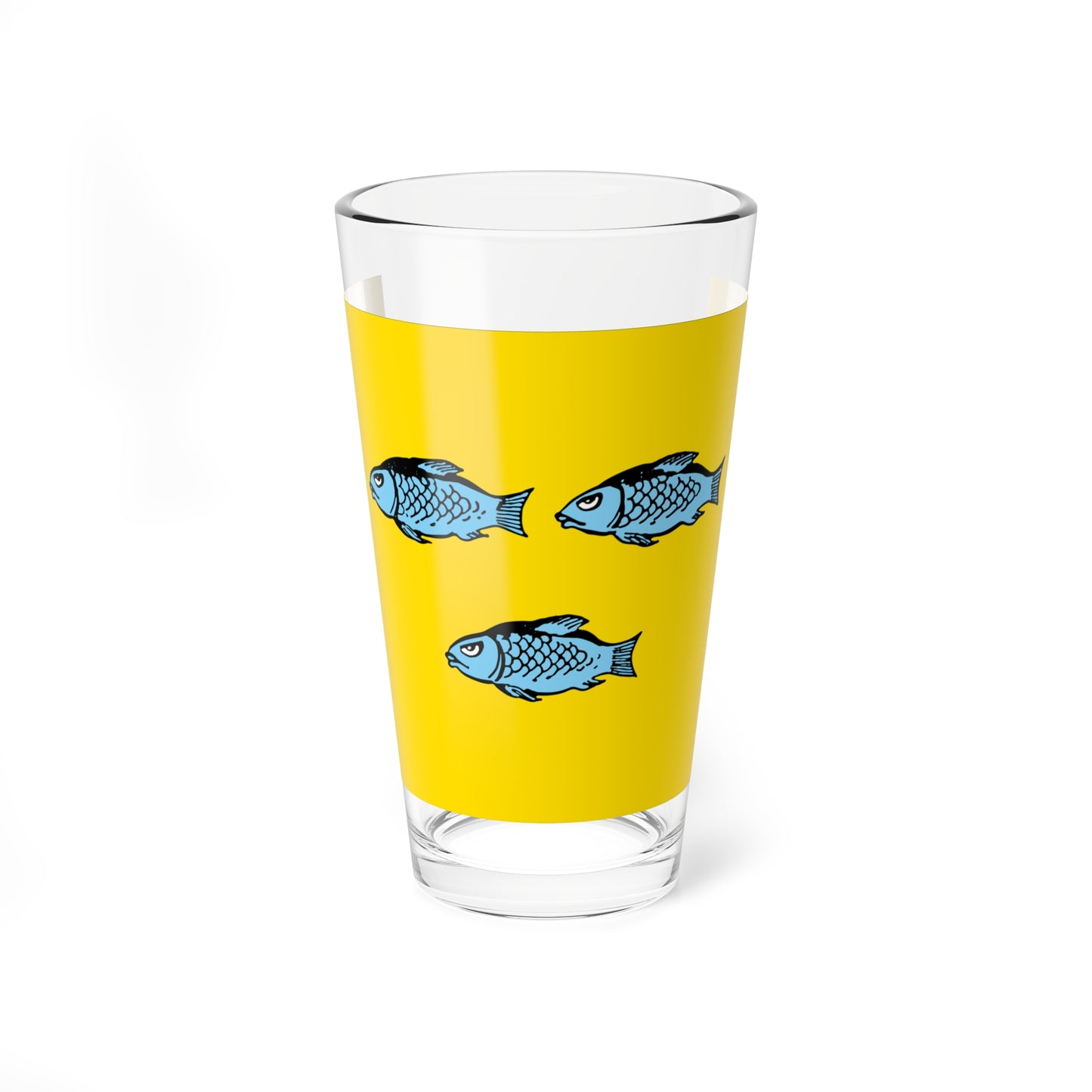 Flag of Novooskolsky rayon (Russia) Pint Glass 16oz