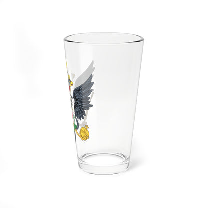 Lesser CoA of 2nd Malorosian collegium (Russia) (Coat of Arms) Pint Glass 16oz